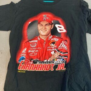 Black Dale Earnhardt Jr. NASCAR Graphic Tee